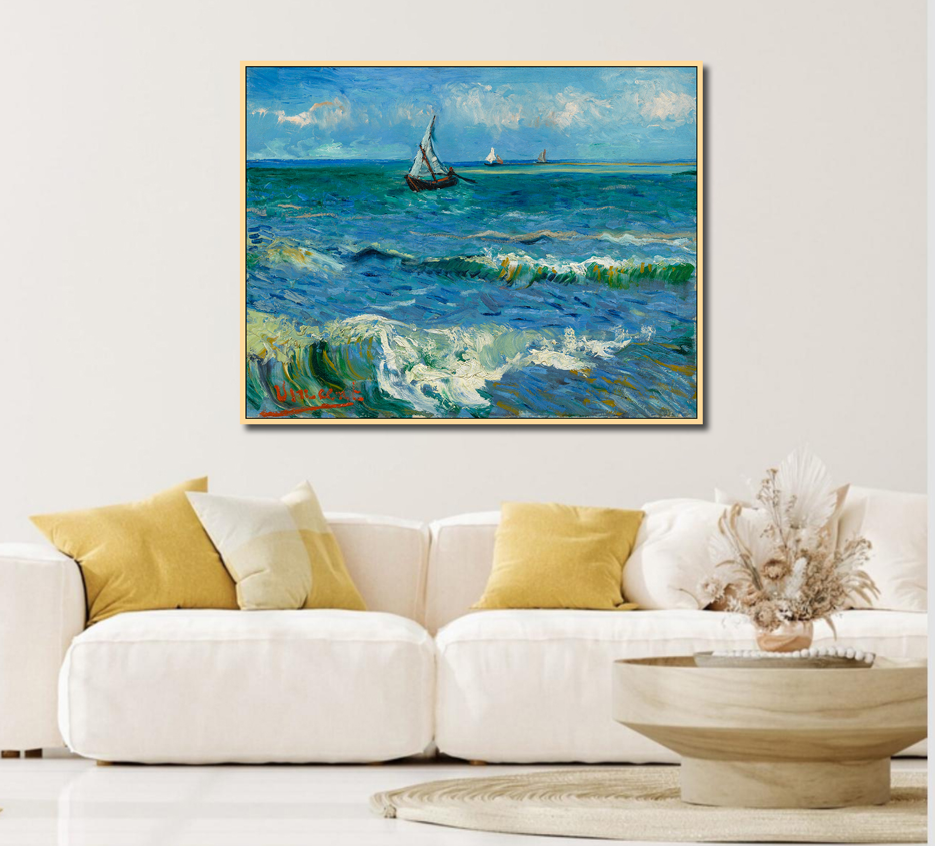 Cảnh biển gần Les Saintes-Maries-de-la-Mer - Ảnh 2