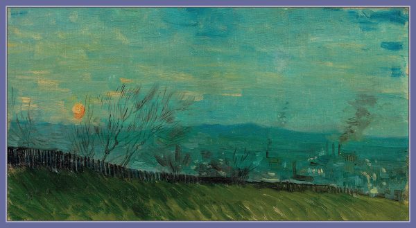 Hoàng hôn ở Montmartre - 1887