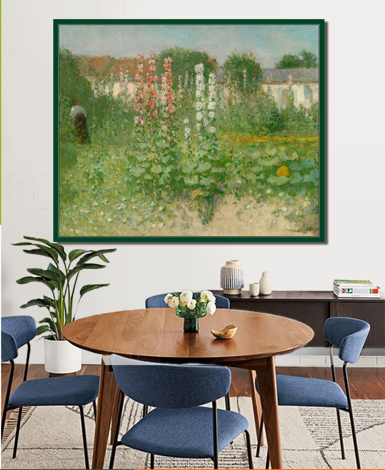 VƯỜN CÂY HOLLYHOCKS - Ảnh 2