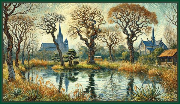 Vòng Sóng Trên Mặt Hồ