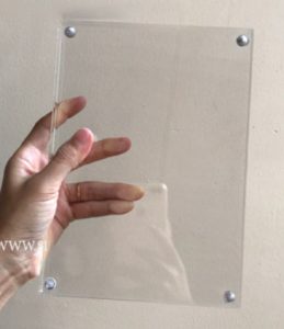 Khung mica hít nam châm